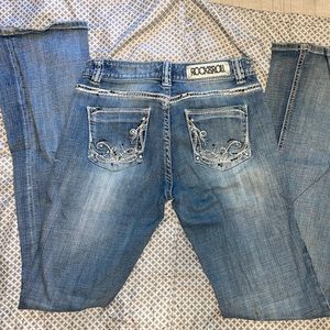 Rock and roll cowgirl jeans